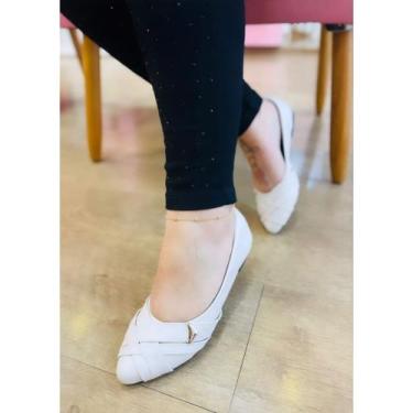 Imagem de Sapatilhas premium trançada super tendencia - DLUCCA SAPATILHAS, Off w