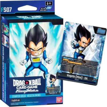 Imagem de Dragon Ball Starter Deck Card Game Fs07 Vegeta Mini Dbs Tcg Cartas Ing