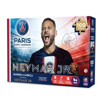 Imagem de Quebra Cabeça Colecionável PSG - Neymar 100 peças