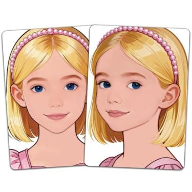 Imagem de DELORIGIN 2 peças de quadro de prática de pintura facial tamanho A4 reutilizáveis quadros de prática de pintura de maquiagem de palco ferramenta de exercícios faciais, suprimentos de pintura facial