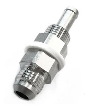 Imagem de Anteparo de alargador macho 8AN para encaixe de tanque de combustível de farpa de mangueira 3/8