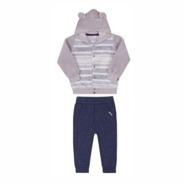 Imagem de Conjunto Bebê Menino Paraiso C/ Jaqueta Pelo Inverno 14638-Masculino
