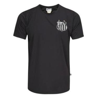 Imagem de CAMISETA SURF CENTER SANTOS ESPORTIVA MASCULINO - PRETO GG-Masculino