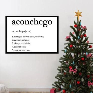 Imagem de Quadro Decorativo Significado Aconchego 45X34Cm