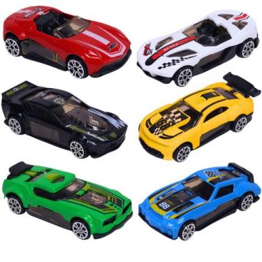 Imagem de Carrinhos Miniatura Esportivo Roda Livre Metal Sortidos 1:64 - Castela