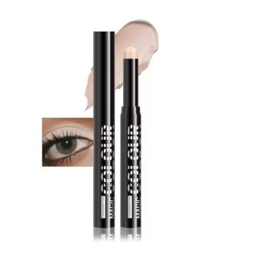 Imagem de Wavuketu Nude Sombra em Bastão Fosco Longa Duração À Prova D'Água Lápis Iluminador de Olhos Blendable Alto Pigmentado Maquiagem para Mulheres (01# Deserto)