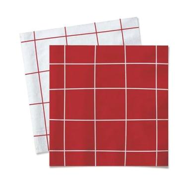 Imagem de Guardanapo de Papel Happy Moments Vermelho 24,5 x 24,5 cm 20 Folhas | Cromus – Inspire Sua Festa Loja