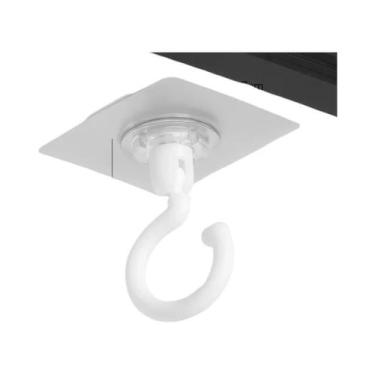 Imagem de Ganchos Adesivos Rotativos 360 De Alta Resistência Para Teto, Sob Armá