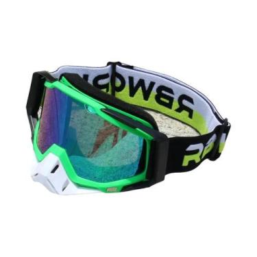 Imagem de Óculos De Sol Vintage Para Motociclistas Masculinos Com Visão Noturna,