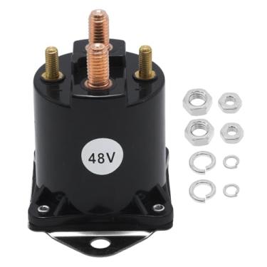 Imagem de EATAKWARD Solenoide terminal 101807001 48V 4, substituição para carrinhos de golfe elétricos Club Car DS 1995-1997, substitui 1118, 0876