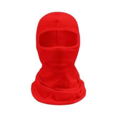 Imagem de Balaclava Feminina De Inverno Para Ciclismo E Esqui, Máscara Facial Co