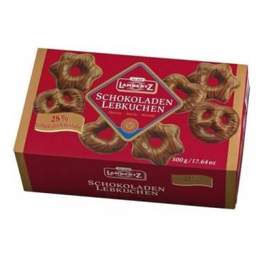Imagem de Pão De Mel Com Chocolate Schokoladen Lebkuchen Lambertz 500G - M&M, 50