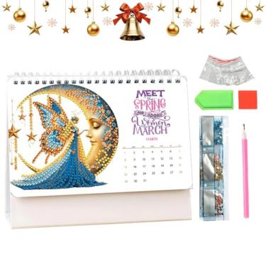 Imagem de Calendário de mesa 2026 em pé | Calendário de mesa de 12 meses para decoração de planejamento, gerenciamento de pessoal, suprimentos de mesa para escritórios, casa, escola, estúdio, sala de aula