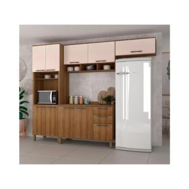 Imagem de Cozinha Completa Luciane Suíça com Balcão - 10 Portas 2 Gavetas, Off W