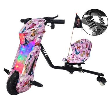 Imagem de Triciclo Patinete Elétrico 250w 36V Brushless 20km/h 8Pol até 120kg Pi