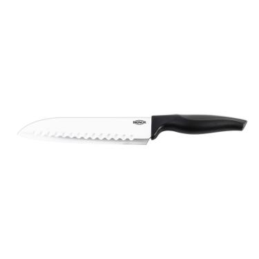 Imagem de Faca Santoku 7 Cross Preto  Brinox