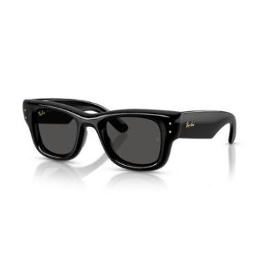 Imagem de Óculos de Sol Wayfarer Puffer Coleção Blacked Out de A$AP Rocky Ray-Ban-Unissex