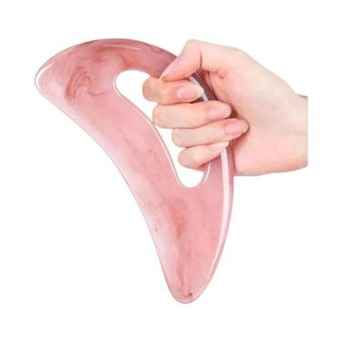 Imagem de Ferramenta De Massagem Gua Sha Para Pescoço, Costas, Pernas E Pés, Cui