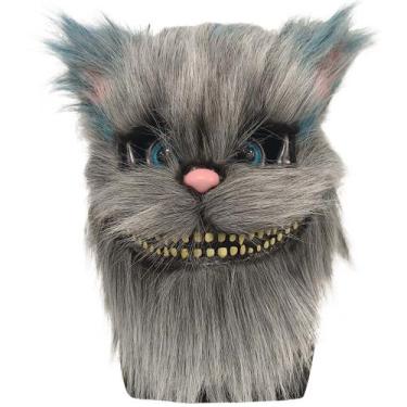 Imagem de Máscara de cosplay Alices Cheshires Cats Halloween Carnival Latex - yi