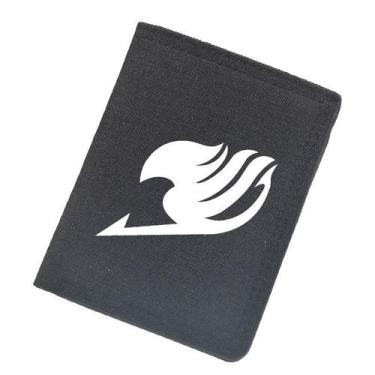 Imagem de Carteira Fairys Tails Anime Characters Slim Bifold Canvas - Yiweisai