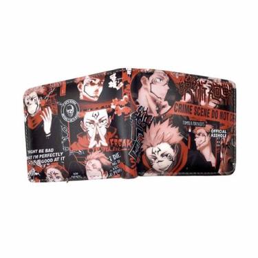 Imagem de Carteira Jujutsu Kaisen Itadori Yujis Anime Characters Slim - yiweisai