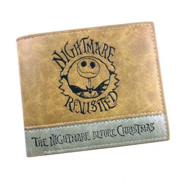 Imagem de Carteira de couro de anime Wallet Nightmares Before Christmas - Yiweis