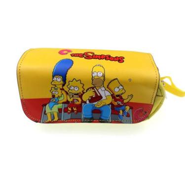 Imagem de Estojo de lápis Simpsons Cartoon Anime de grande capacidade - yiweisai