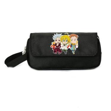 Imagem de Bolsa de lápis Seven Deadly Sins Meliodas Oxford 20,5 x 5,5 x 9,5 cm -