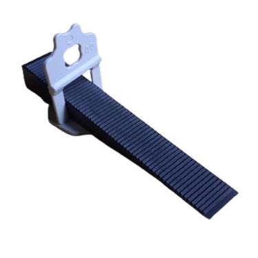 Imagem de Kit Com 100 Espaçador Nivelador Porcelanato 1,5mm E 20 Cunha - H Plást