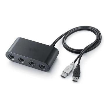 Imagem de Adaptador Usb Para 4 Controles Gamecube - Wii U