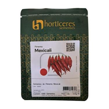 Imagem de Pimenta Mexicali Dedo de Moça 1000 Sementes Hortas e Vasos Horticeres 