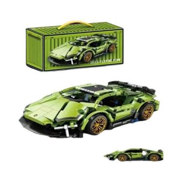 Imagem de Modelo De Carro De Corrida Para Adultos, Mini Blocos De Construção, Br