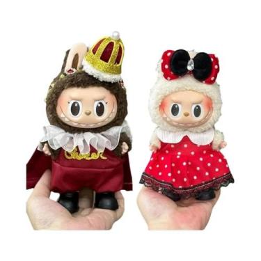 Imagem de Roupa Para Mini Boneca De 15-17cm Labubu Cosplay V1 V2 V3 Conjunto De 