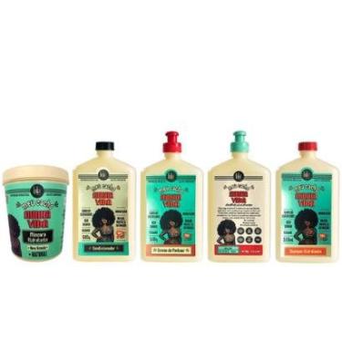 Imagem de Lola Cosmetics Meu Cacho Minha Vida Kit Shampoo + Condicionador + Máscara + Creme + Gel Kit-Unissex