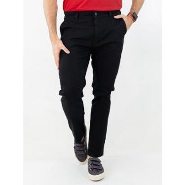 Imagem de Calça Masculina Skinny Sarja New Cetim Bolso Social Anticorpus-Masculino