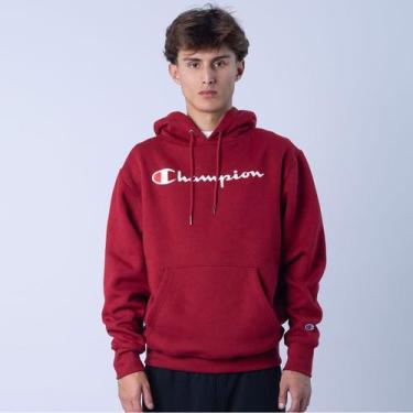 Imagem de Moletom canguru champion athletic powerblend script logo ink, P