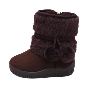 Imagem de Botas De Neve Para Meninas, Quentes E Confortáveis, Calçados De Outono