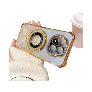Imagem de Capa De Telefone Com Suporte Para Anel Brilhante Para MOTO G86 G56 G66