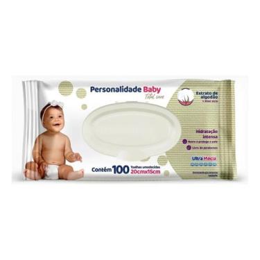 Imagem de Toalhas Umedecidas Personalidade Baby 100 unidade