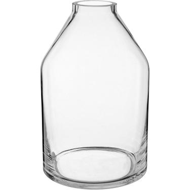 Imagem de VASO DECORATIVO ENFEITE PLANTA VIDRO 23x15x15cm TRANSPARENTE