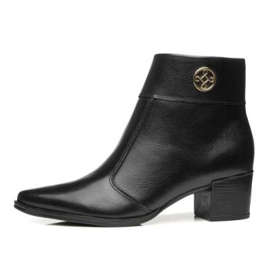 Imagem de Bota Pegada Verona Cano Curto REF:280512, Preto, 35