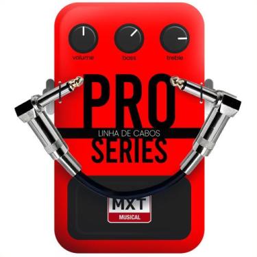 Imagem de Cabo Mono P10 Dourado Para Pedais MXT Pro Series 15cm