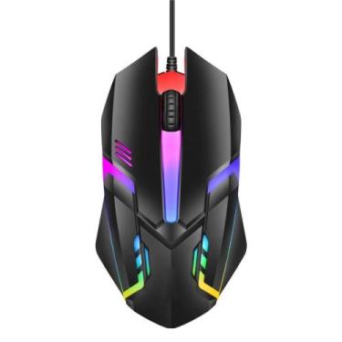 Imagem de Mouse Gamer USB Led Rgb 1200DPI- MS-62 - Plus