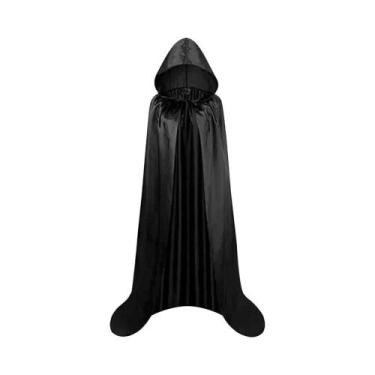 Imagem de Capa Com Capuz Para Meninos E Meninas, Para Halloween, Bruxa, Vampiro,