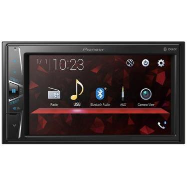 Imagem de Multimidia Auto 2din Pioneer Bluetoot USB Aux DMH-145BR+Cam