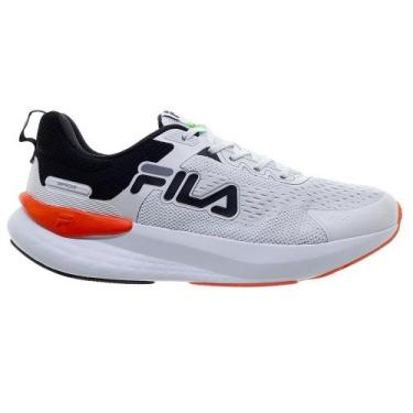 Imagem de Tênis Esportivo Corrida Masculino Fila Improve Branco, 42, Branco