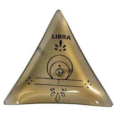 Imagem de Incensário Signos Zodíaco Porta Incenso Vidro Triângulo 13cm - M3 Deco