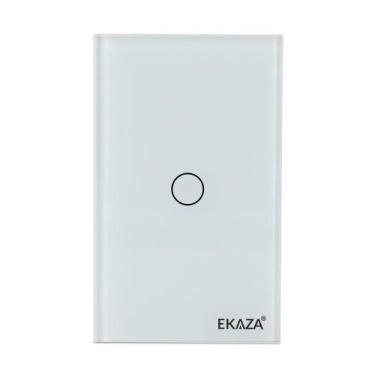 Imagem de Interruptor Smart Wifi Inteligente Touch - EKAZA, Branco