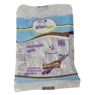 Imagem de Mexedor de Café 7cm Starlux 200 unidades