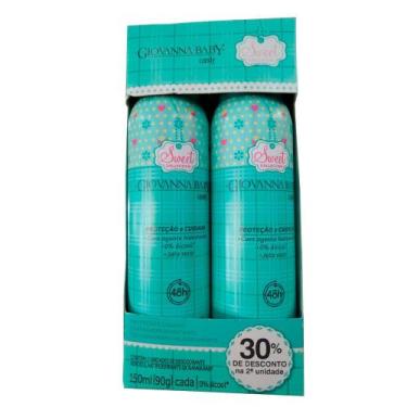 Imagem de Kit Desodorante Aerosol Giovanna Baby Candy Com 2 Unidades